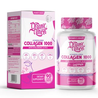 Organic Nation Hydrolyzed Collagen 1000-90 Tablets