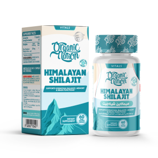Organic Nation Himalayan Shilajit-60Serv.-60Capsules