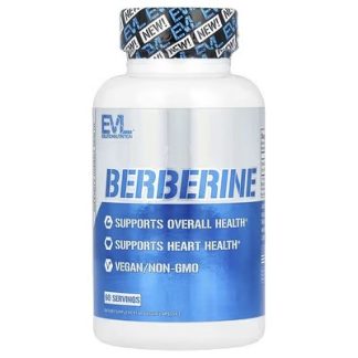 Evlution Nutrition Berberine 500mg-60Serv.-60 Veggie Caps