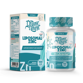 Organic Nation Liposomal Zinc Gluconate-100Serv.-100Tablets