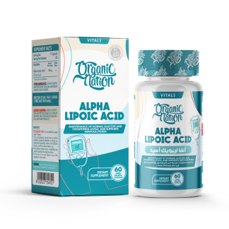 Organic Nation Alpha Lipoic Acid-60Serv.-60Caps