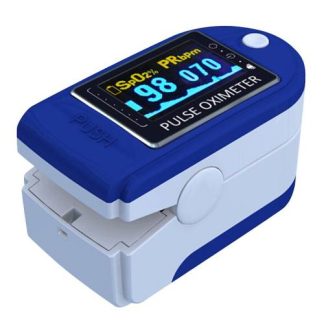 Finger Digital Pulse Oximeter CMS50D-بلص-جهاز قياس تشبع الاكسجين بالدم ومعدل ضربات القلب