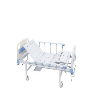 MLH 12B| Two-function manual bed with toilet base-سرير يدوي 2 حركة مع قاعدة مرحاض