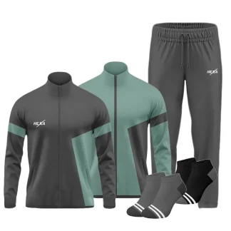 Hexa Apex 2 Jacket + 1 Pants + 2 Half Socks Grey Offer