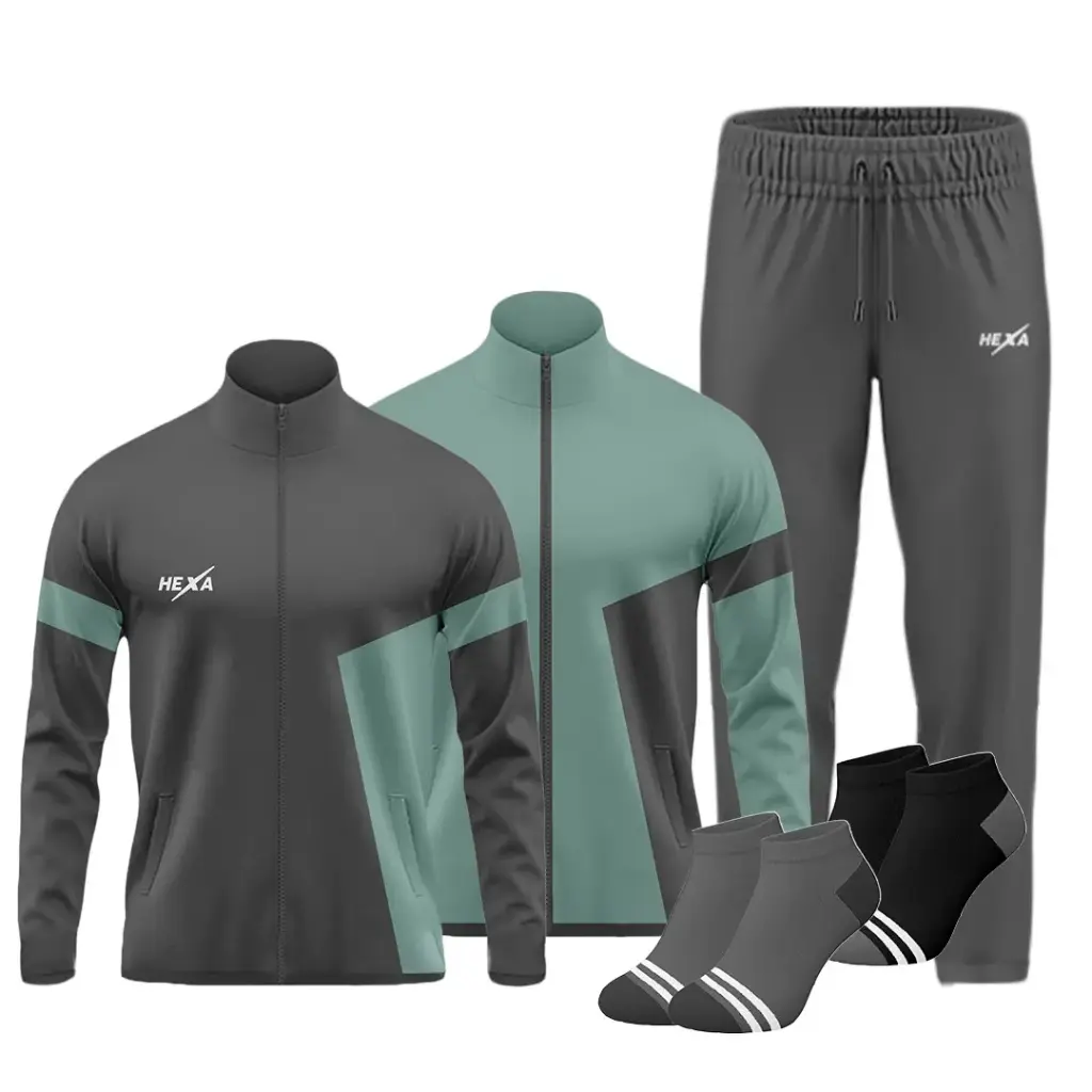 Hexa Apex 2 Jacket + 1 Pants + 2 Half Socks Grey Offer