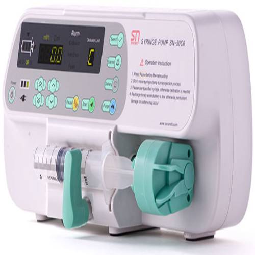 Syringe pump SN-50C6-سرنجة محاليل