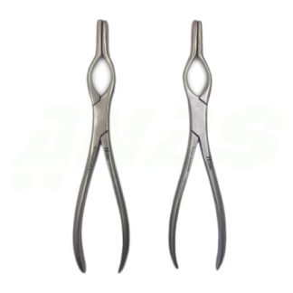 left and right walsham forceps-طقم جفت ولشم يمين ويسار