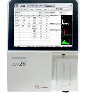 Complete Blood Cell Count DH26-جهاز التحليل الكامل لخلايا الدم