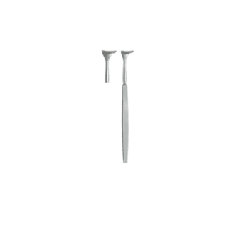 Lid Retractor, thin solid blades, 2.15mm wide-مباعد جفن باكستاني