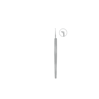 Golf club foriegn body spud angled lightly round tip